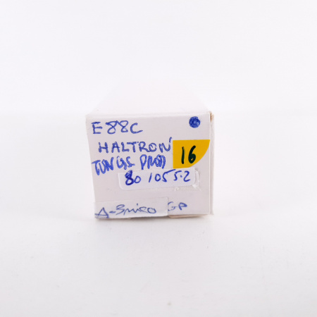 1 X E88C / 8255 SINGLE TRIODE HALTRON TUBE. TUNGSRAM PROD. GOLD PIN. SOLID GETTER. 16. CH78