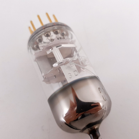 1 X E88C / 8255 SINGLE TRIODE HALTRON TUBE. TUNGSRAM PROD. GOLD PIN. SOLID GETTER. 16. CH78