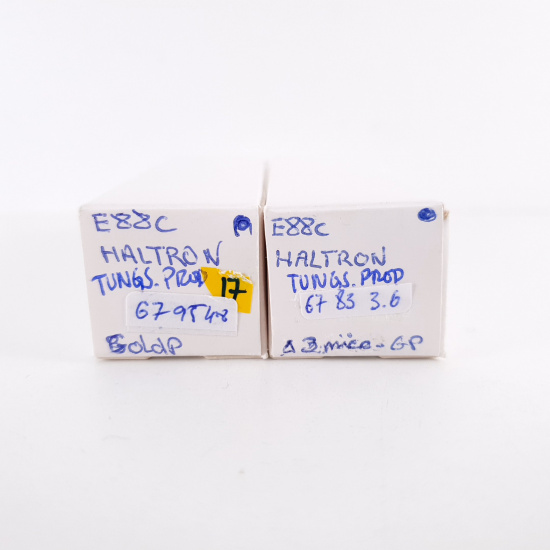 2 X E88C / 8255 SINGLE TRIODE HALTRON...