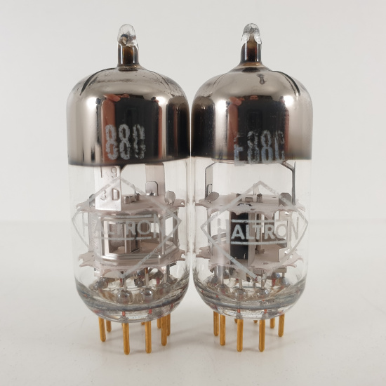 2 X E88C / 8255 SINGLE TRIODE HALTRON...