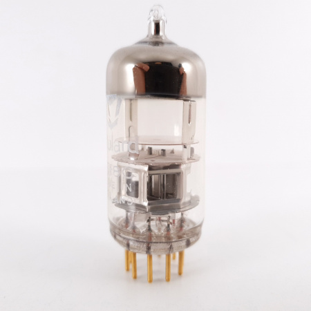 1 X E88C / 8255 SINGLE TRIODE MULLARD TUBE. 1960s PHILIPS PROD. GOLD PIN. 3M. 97%. 24. CH78