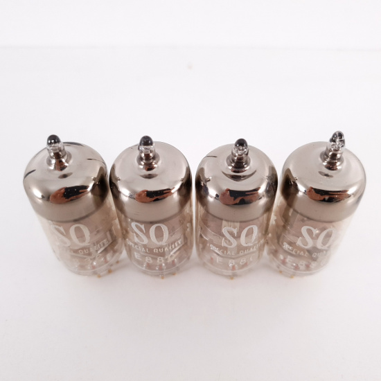 4 X E88C / 8255 SINGLE TRIODE PHILIPS...