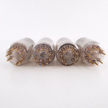 4 X E88C / 8255 SINGLE TRIODE PHILIPS TUBE. 1960s PROD. 3MICA. SQ. HIGH GAIN. MATCHED QUAD. 26. CH78