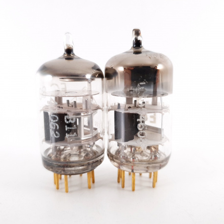 2 X EC88 TELEFUNKEN TUBE. GOLD PIN. 3 MICA. HIGH GAIN. 148/156%. 26. CH78