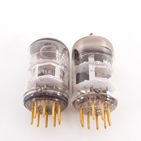 2 X EC88 TELEFUNKEN TUBE. GOLD PIN. 3...