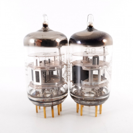 2 X EC88 TELEFUNKEN TUBE. GOLD PIN. 3 MICA. HIGH GAIN. 156/152%. 27. CH78