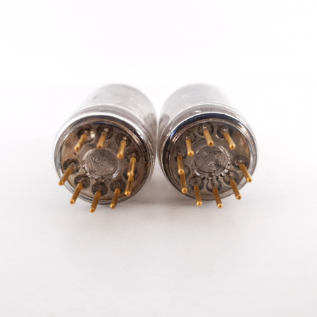 2 X EC88 TELEFUNKEN TUBE. GOLD PIN. 3 MICA. HIGH GAIN. 156/152%. 27. CH78