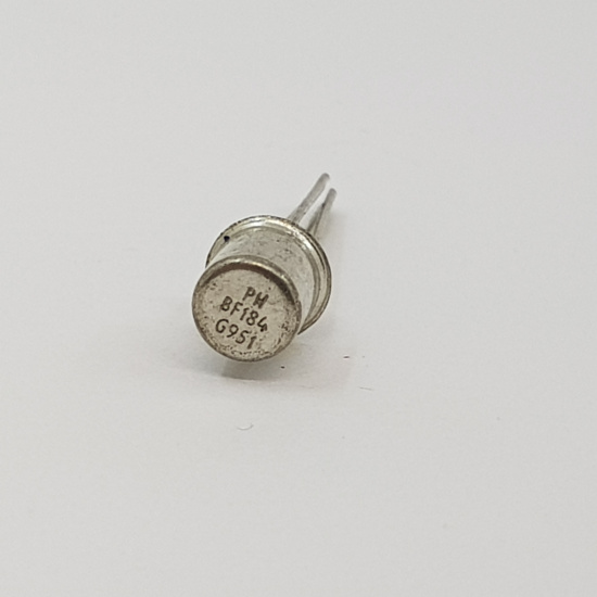 BF184 PHILIPS TRANSISTOR New Old Stock.1PC. C7AU6F200422