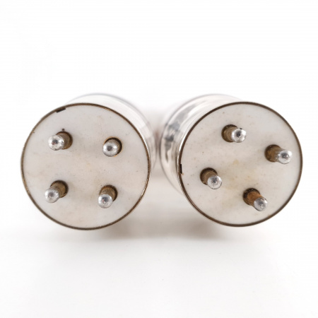 2 X 4242A TUBE. 4242A MARCONI STC. METAL BASE. 111/115% NOS/NIB MATCHED PAIR 1