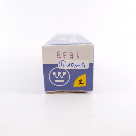 1 X EF91 / 6AM6 / CV138 WESTINGHOUSE TUBE. 10mA. 2. CH80