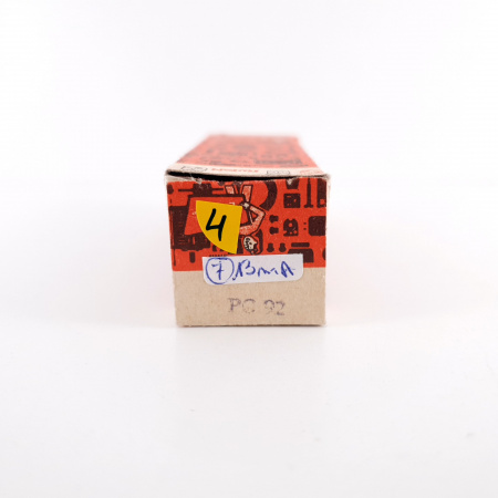 1 X PC92 MINIWATT TUBE. 1960s SIEMENS UND HALSKE PROD. 13mA. 4. CH80