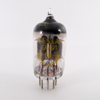 1 X EAA91 TESLA TUBE. SOLID...