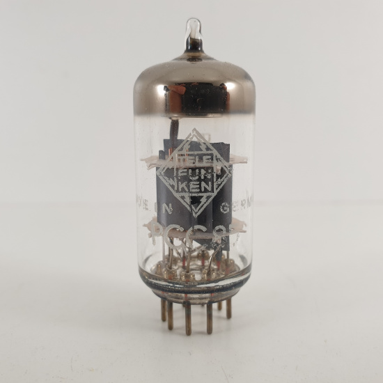 1 X PCC85 TELEFUNKEN TUBE. COPPER...