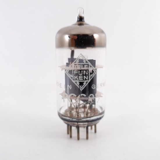 1 X PCC85 TELEFUNKEN TUBE. COPPER...