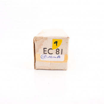1 X EC81 VALVO TUBE. 1960s...