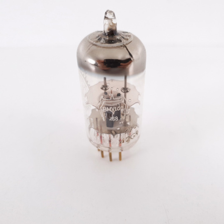 1 X EC81 VALVO TUBE. 1960s PHILIPS PROD. GOLD PIN. COPPER RODS. 9. CH81