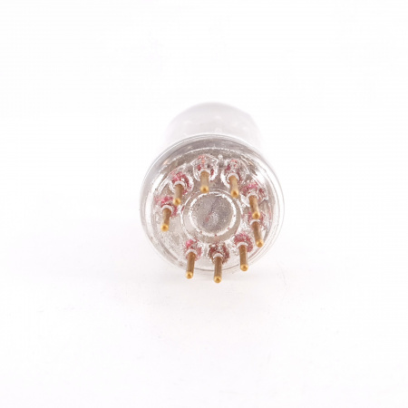 1 X EC81 VALVO TUBE. 1960s PHILIPS PROD. GOLD PIN. COPPER RODS. 9. CH81