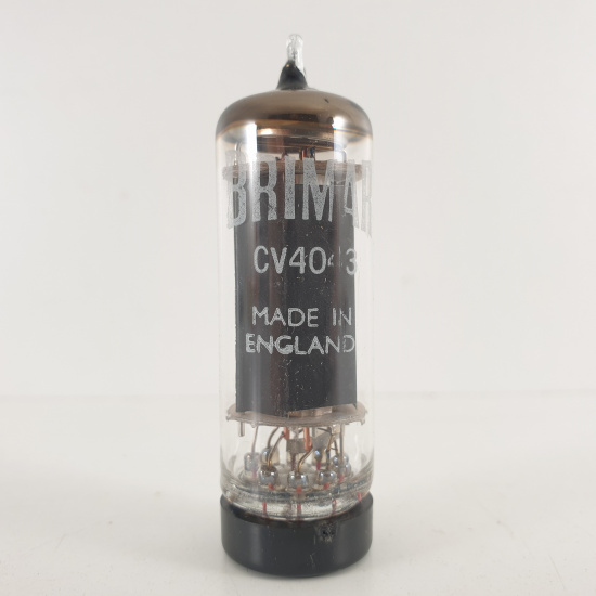 1 X CV4043 BRIMAR TUBE. BLACK PLATES....