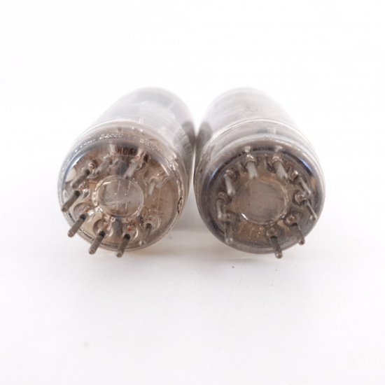 2 X 6203 GENERAL ELECTRIC TUBE. BLACK...