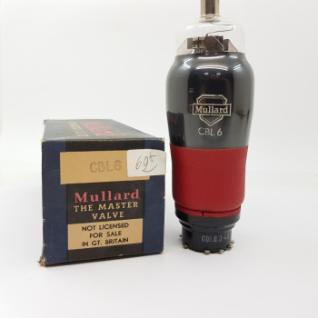 1 X CBL6 MULLARD TUBE....