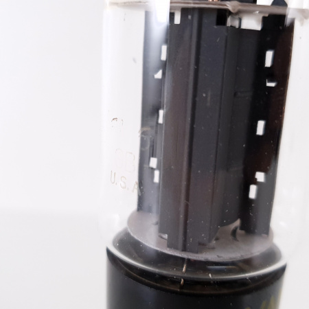 1 X 6L6GB SYLVANIA TUBE. 1950s PROD. COPPER RODS. 101% CA ENA