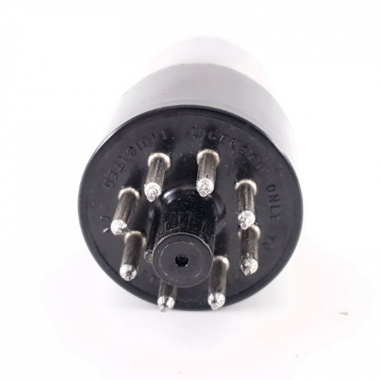 1 X 6SN7GTB WESTINGHOUSE TUBE. 1960s PROD. BLACK PLATES. 79/83% CK  ENA