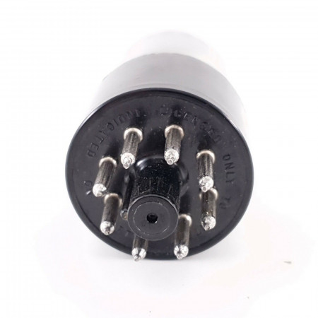 1 X 6SN7GTB WESTINGHOUSE TUBE. 1960s PROD. BLACK PLATES. 79/83% CK  ENA