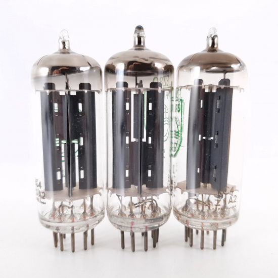 3 X EZ80 PHILIPS TUBE. 1960s LA...