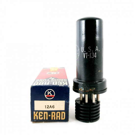 1 X 12A6 / VT-134 TUBE. MIXED BRANDS. M59.E119  ES