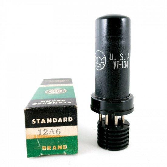 1 X 12A6 / VT-134 TUBE. MIXED BRANDS. M59.E119  ES