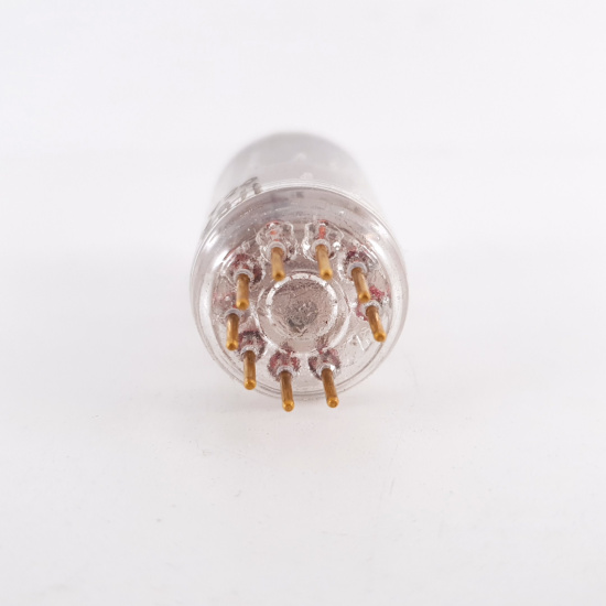 1 X 6R4 / EC81 AMPEREX TUBE. GOLD...