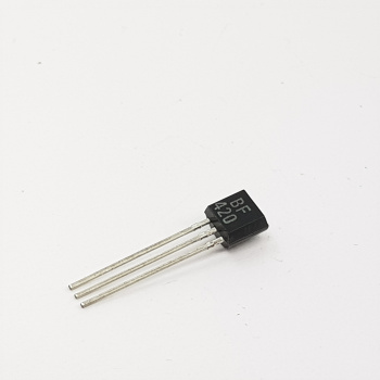 BF420 TRANSISTOR NEW. 1 PC....