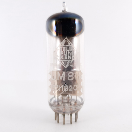 1 X UM80 TELEFUNKEN MAGIC EYE TUBE. HALO GETTER. 23. CH81