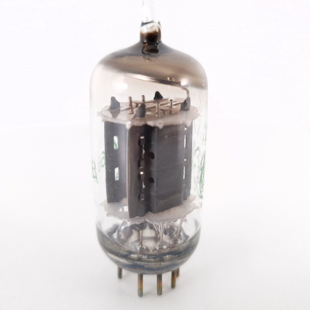 1 X 12AX7 GE TUBE. 1960s PROD. 17MM PLATES. 70/91% CA ENA