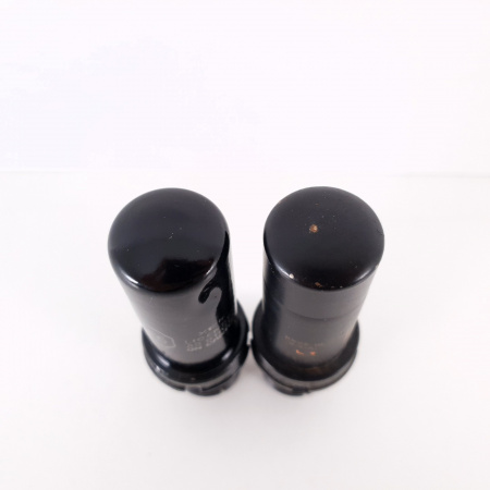 2 X 6F6 RCA RADIOTRON TUBE. 112/117% MATCHED PAIR. 1. CH82