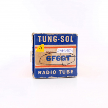 1 X 6F6GT TUNG-SOL TUBE....