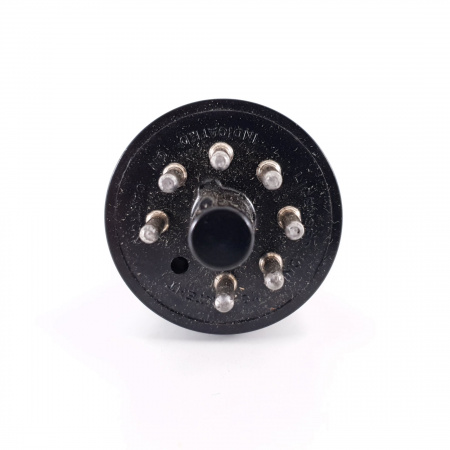 1 X 6F6GT TUNG-SOL TUBE. 1950s PRODUCTION. BLACK PLATES. SOLID GETTER. 4. CH82