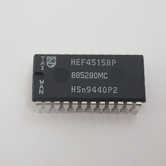 HEF4515BP PHILIPS INTEGRATED CIRCUIT NOS. 1 PC. C194U8F290422