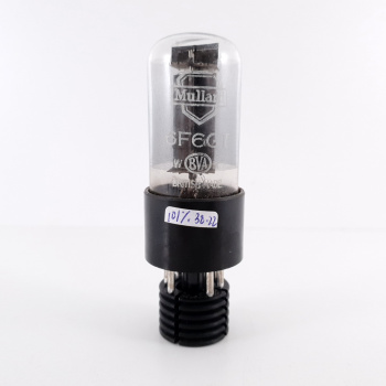 1 X 6F6GT MULLARD TUBE.... 2
