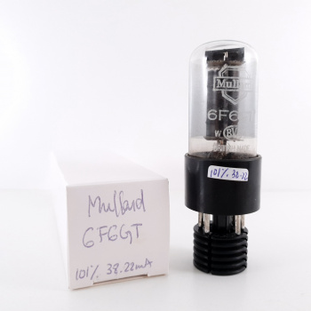 1 X 6F6GT MULLARD TUBE....
