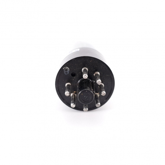 1 X 6F6GT MULLARD TUBE. SMOKED GLASS....