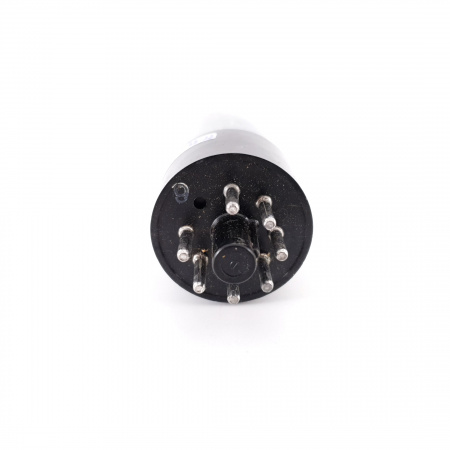 1 X 6F6GT MULLARD TUBE. SMOKED GLASS. 101% AE ENA