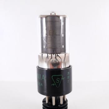 1 X 6F6GT SYLVANIA TUBE....