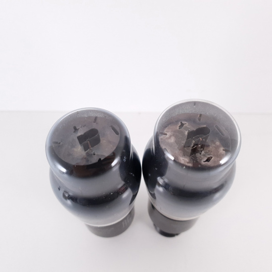 2 X 6F6G RCA TUBE. 1940s PROD. SMOKED...