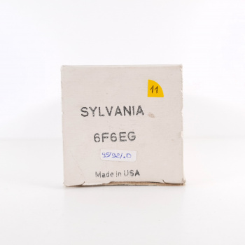 1 X 6F6G SYLVANIA TUBE....