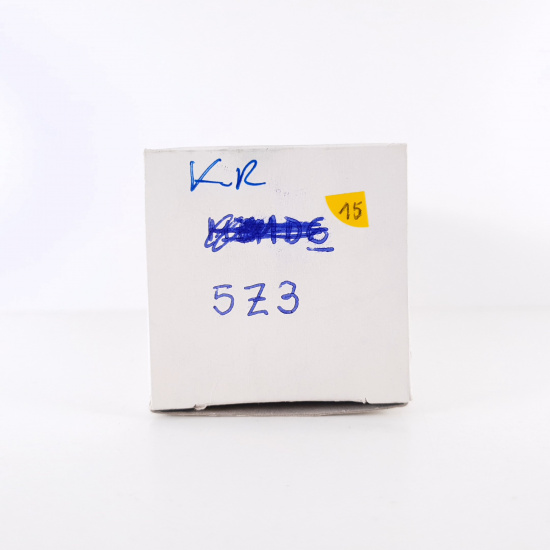 1 X 5Z3 KEN-RAD TUBE. BLACK PLATES....