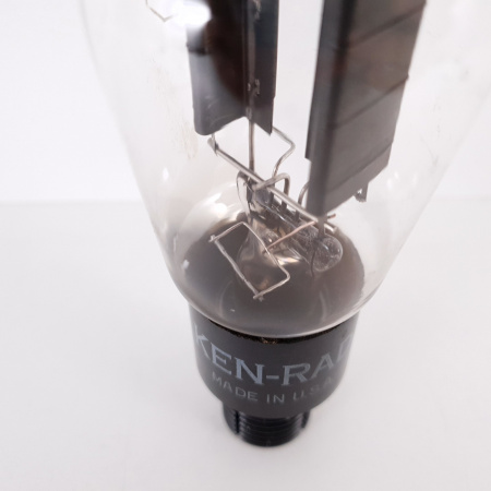 1 X 5Z3 KEN-RAD TUBE. BLACK PLATES. RECTANGULAR GETTER. 15. CH82