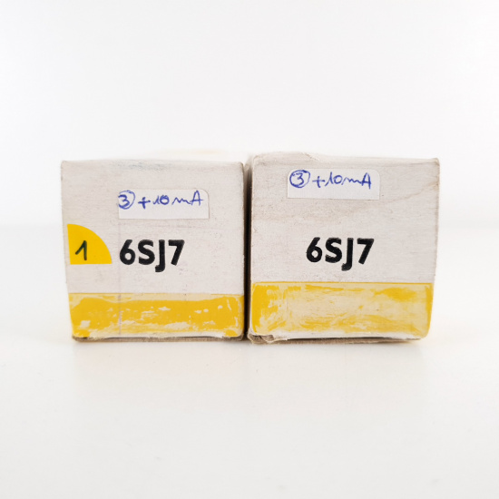 2 X 6SJ7 WESTINGHOUSE TUBE. 1960s...