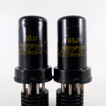 2 X 6SJ7 WESTINGHOUSE TUBE....