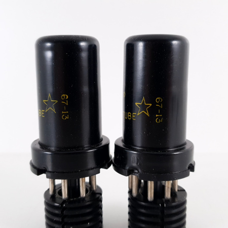 2 X 6SJ7 WESTINGHOUSE TUBE. 1960s PRODUCTION. MATCHED PAIR. 1. CH83